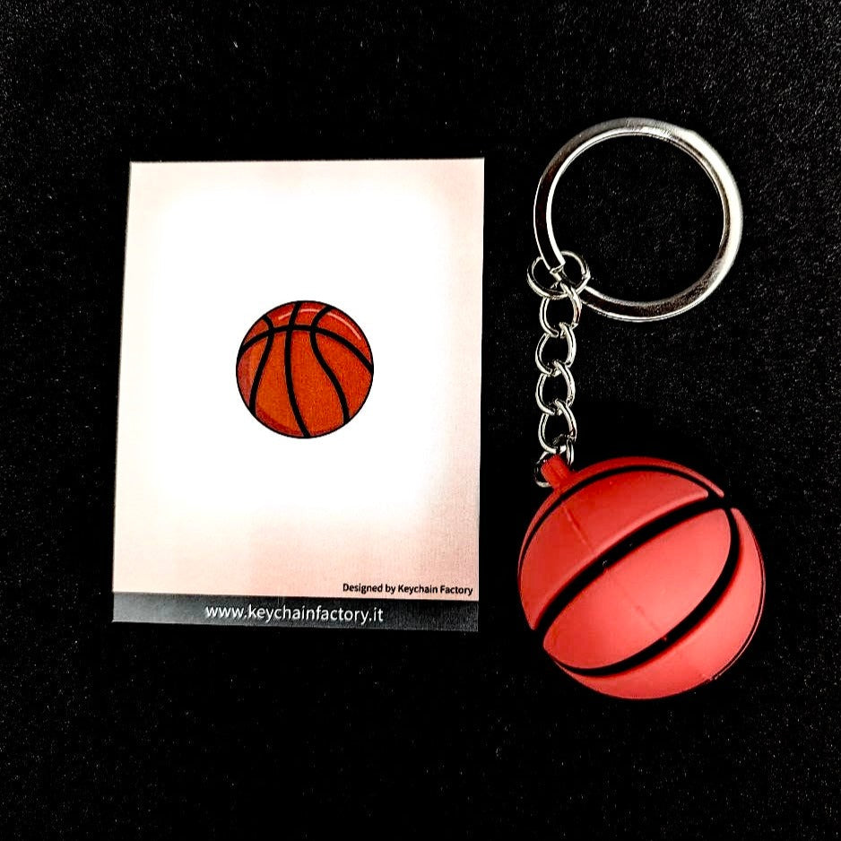 Portachiavi pallone da basket – Keychain Factory