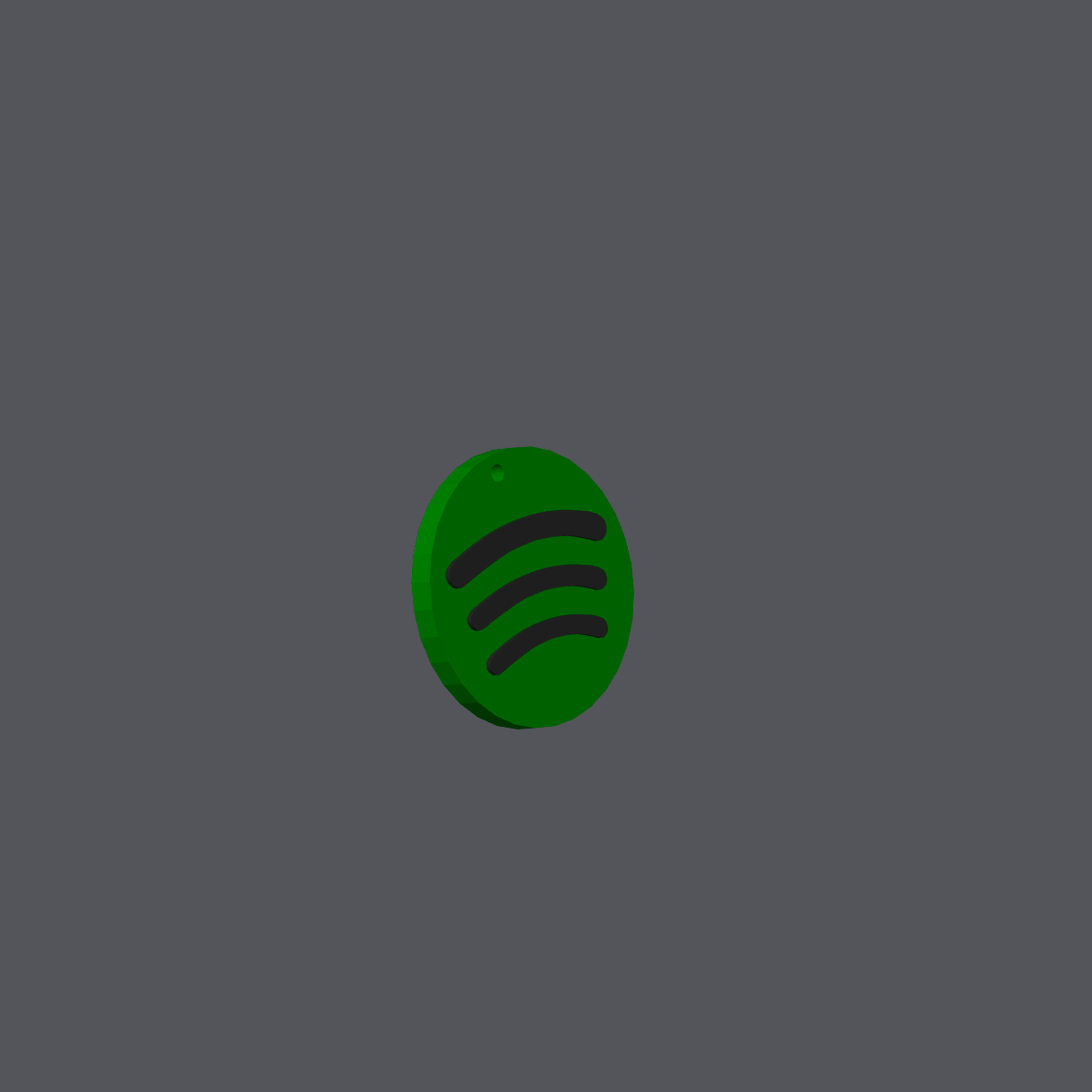 Portachiavi Spotify con NFC