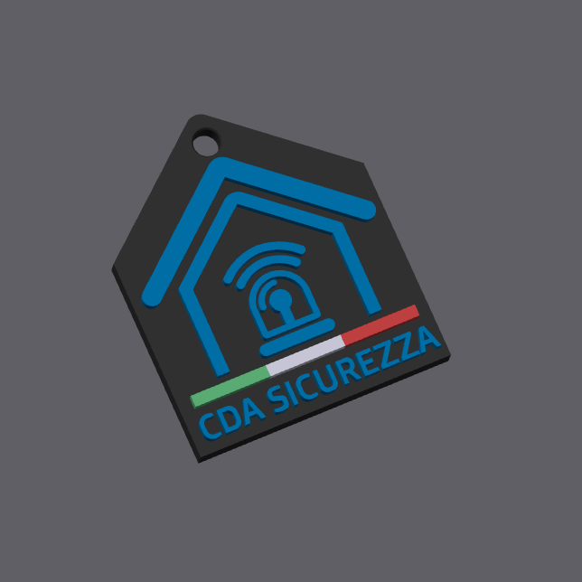 Portachiavi personalizzato base custom