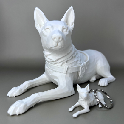 Your pet - sculpture and keychain