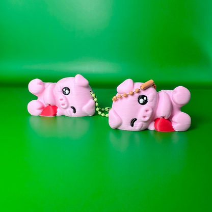Inseparable Pigs – Magnetic Keychains