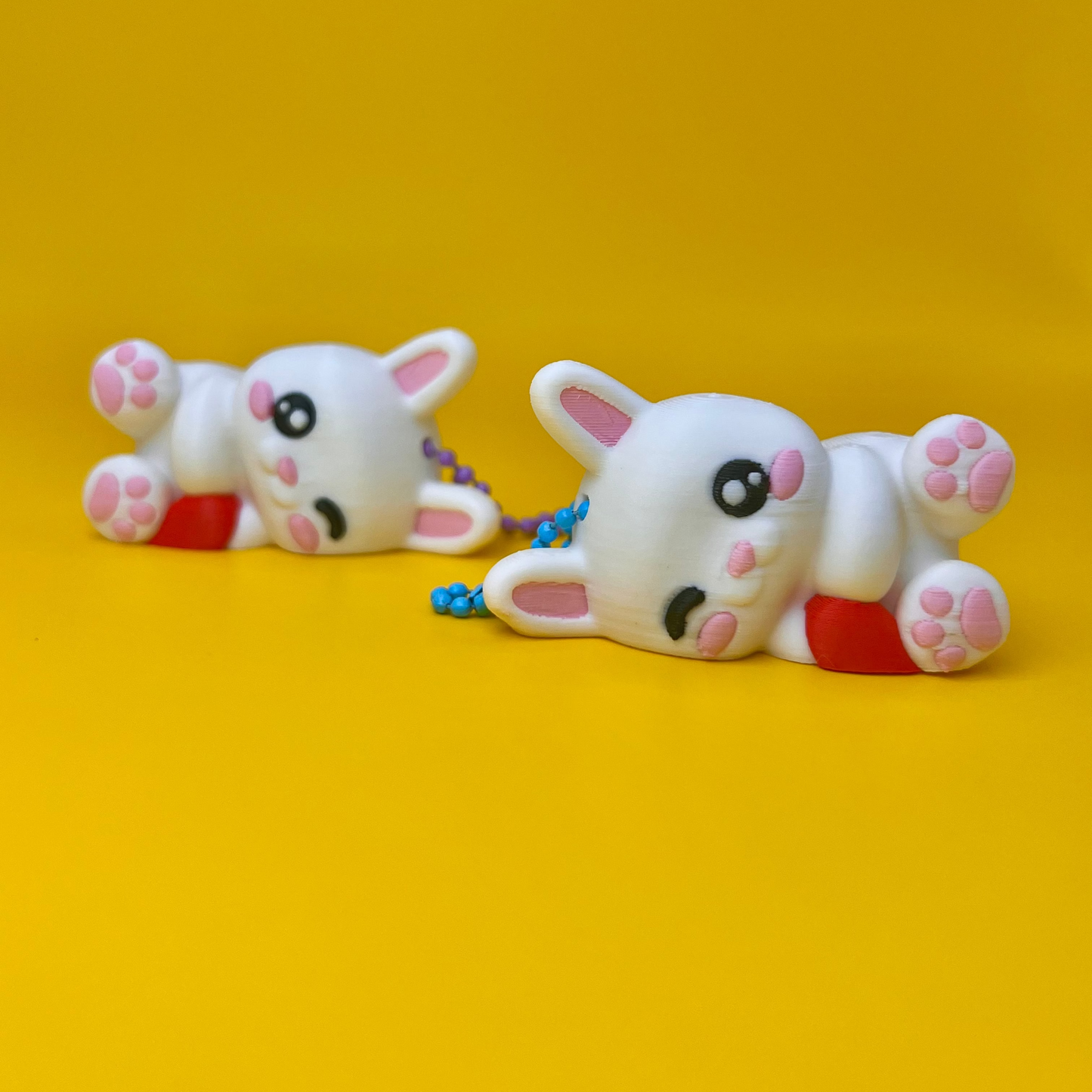 Coniglietti inseparabili – portachiavi magnetici