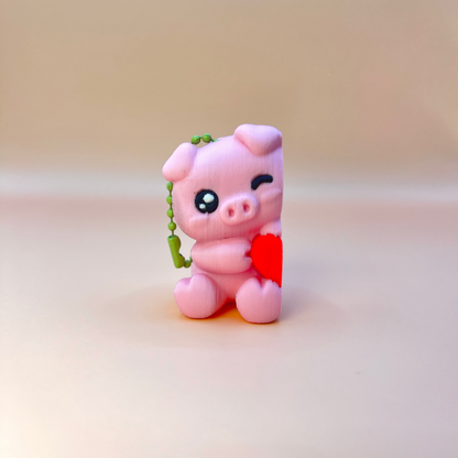 Inseparable Pigs – Magnetic Keychains