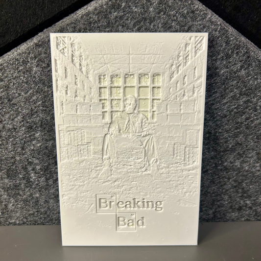 Immagine 3D Breaking Bad a colori