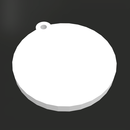 Custom keychain round base version 1