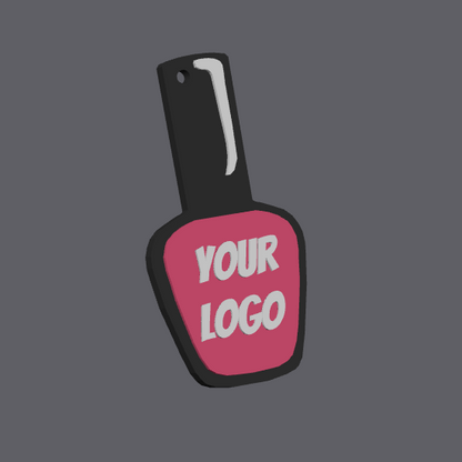 Portachiavi personalizzato smalto