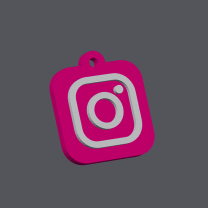 Portachiavi Instagram con NFC