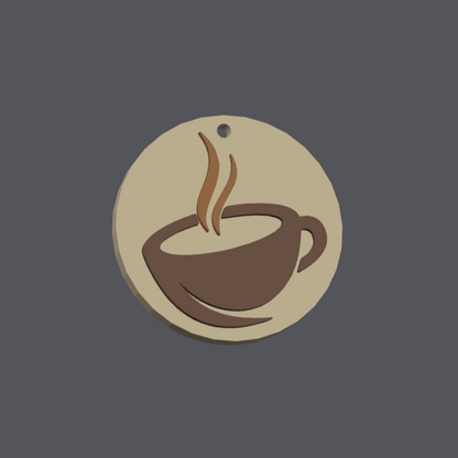 Portachiavi coffee bar con NFC