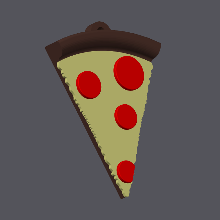 Portachiavi Pizza con NFC