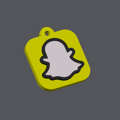 Portachiavi Snapchat con NFC